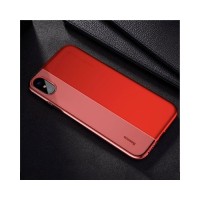 Чохол для iPhone X / Xs Baseus Half to Half червоний