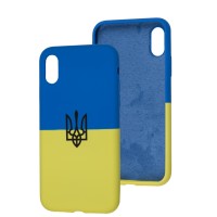 Чохол для iPhone X / X silicone full Ukraine