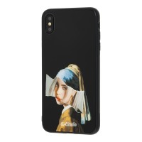 Чохол для iPhone X / Xs ArtStudio Antiq Modern "girl"