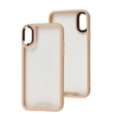 Чохол для iPhone X / Xs Wave Just pink sand