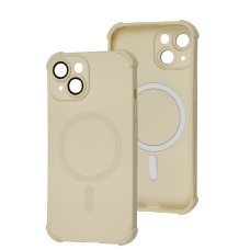Чохол для iPhone 15 WAVE Silk Touch WXD MagSafe white