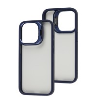 Чохол для Iphone 15 Pro Extreme drops crystal glass blue
