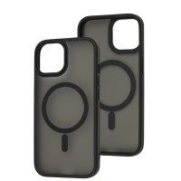 Чохол для iPhone 15 WAVE Matte Insane MagSafe black
