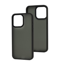 Чохол для iPhone 15 Pro Max Metal Bezel чорний