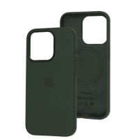 Чохол для iPhone 15 Pro MagSafe Silicone Full Size cypress