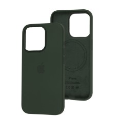 Чохол для iPhone 15 Pro MagSafe Silicone Full Size cypress