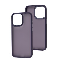 Чохол для iPhone 15 Pro Max Metal Bezel фіолетовий