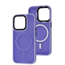 Чохол для iPhone 15 Pro Cosmic Magnetic MagSafe lilac