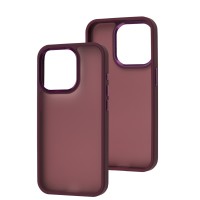 Чохол для iPhone 15 Pro Metal Bezel фуксія