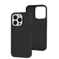 Чохол для iPhone 15 Pro Max Berlia Kevlar Metal black