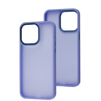 Чохол для iPhone 15 Pro Max Metal Bezel лавандовий