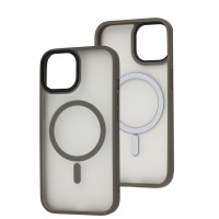 Чохол для iPhone 15 WAVE Matte Insane MagSafe gray