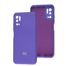 Чохол Xiaomi Redmi Note 10 5G / Poco M3 Pro Full camera фіолетово-синій