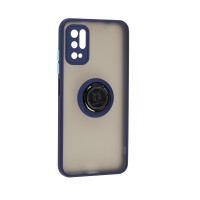 Чохол для Xiaomi Redmi Note 10 5G LikGus Edging Ring синій