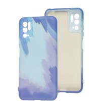 Чохол Xiaomi Redmi Note 10 5G / Poco M3 Pro Wave Watercolor blue