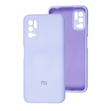 Чохол для Xiaomi Redmi Note 10 5G / Poco M3 Pro Full camera бузковий / dasheen