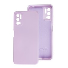 Чохол для Xiaomi Redmi Note 10 5G / Poco M3 Pro Wave colorful бузковий / black curra