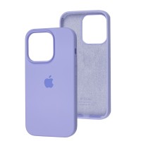 Чохол для iPhone 15 silicone case elegant purple
