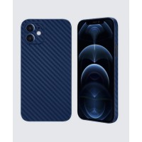 Карбоновий чохол K-Doo Air Carbon для iPhone, 12, mini, синій