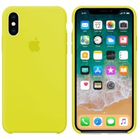 Чохол Silicone case для iPhone XS Max flash