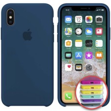 Чохол Silicone Case Full для iPhone XS Max blue cobalt