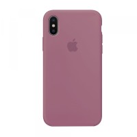 Чохол Silicone case для iPhone X/XS lilac pride