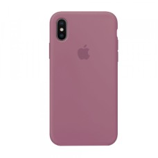 Чохол Silicone case для iPhone X/XS lilac pride