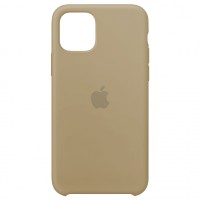 Чохол Silicone case для iPhone 11 dark olive