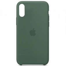 Чохол Silicone case для iPhone XR pine green