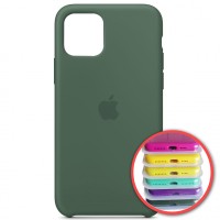 Чохол Silicone Case Full для iPhone 11 Pro pine green