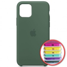 Чохол Silicone Case Full для iPhone 11 Pro pine green