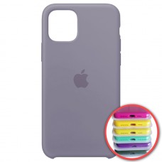 Чохол Silicone Case Full для iPhone 11 Lavander Gray