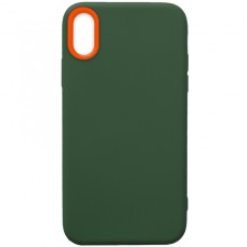 Силікон WOW Case iPhone XS Max dark green