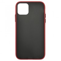 Чохол Накладка Gingle Matte Case iPhone 11 red/black