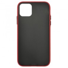 Чохол Накладка Gingle Matte Case iPhone 11 red/black