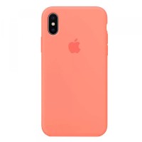 Чохол Silicone Case Full для iPhone X/XS peach