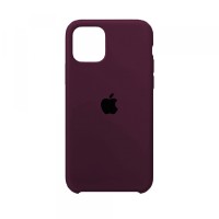Чохол Silicone case для iPhone 12 /12 Pro plum