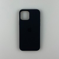 Чохол Silicone Case з MagSafe для iPhone 12/12 Pro Black