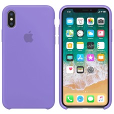 Чохол Silicone case для iPhone XS Max lilac