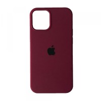 Чохол Silicone Case Full для iPhone 12/12 Pro marsala