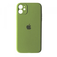 Чохол Silicone Case Full Camera для iPhone 12 mini green