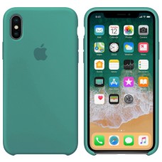 Чохол Silicone case для iPhone X/XS cactus