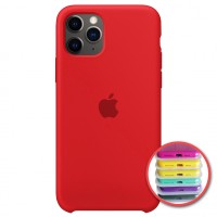 Чохол Silicone Case Full для iPhone 11 Pro Max red