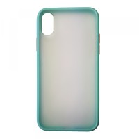Чохол Накладка Gingle Matte Case iPhone X/XS sky blue/red
