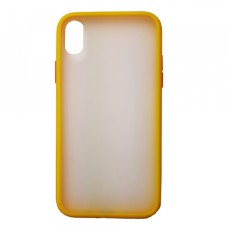 Чохол Накладка Gingle Matte Case iPhone XR yellow/red