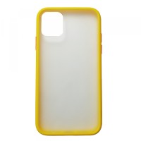 Чохол Накладка Gingle Matte Case iPhone 11 yellow/red