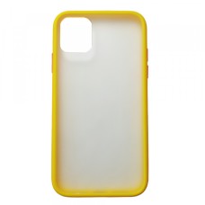Чохол Накладка Gingle Matte Case iPhone 11 yellow/red