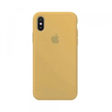Чохол Silicone Case Full для iPhone X/XS gold