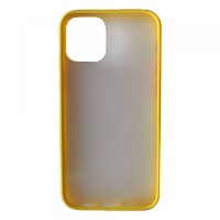 Чохол Накладка Gingle Matte Case iPhone 12 mini yellow/red