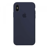 Чохол Silicone Case Full для iPhone XS Max midnight blue